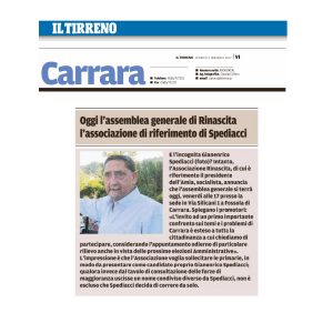 Il Tirreno, 03 febbraio 2017