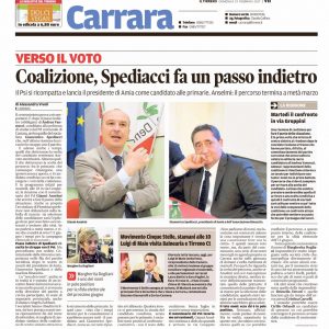 Il Tirreno, 19 febbraio 2017