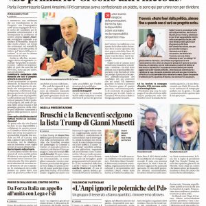 Il Tirreno, sabato 11 febbraio