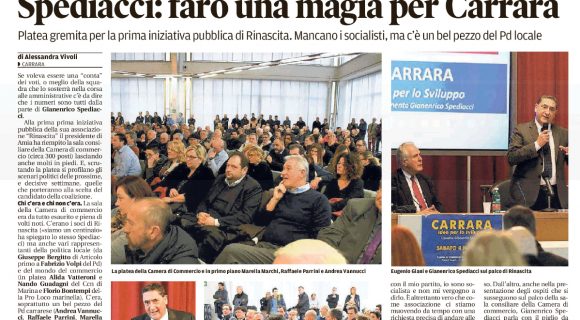 Il Tirreno, sabato 5 marzo