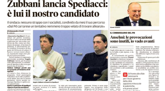 Il Tirreno, lunedì 6 marzo