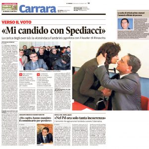 Il Tirreno, mercoledì 22 marzo