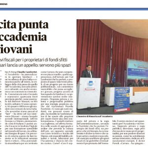 Il Tirreno, domenica 9 aprile